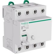 Выключатель дифференциального тока 4п 40А 300мА тип AC Systeme9 400В SE S9R14440
