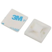 Площадка самоклеящаяся под хомуты 20х20мм NO-225-307 бел. (уп.10шт) Эра Б0066723