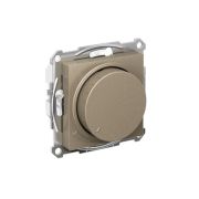 Светорегулятор поворотно-нажимной AtlasDesign 400Вт механизм шампань SE ATN000523