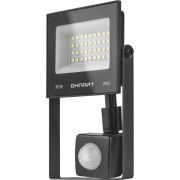 Прожектор светодиодный 61 984 OFL-02-30-4K-BL-IP65-LED-SNRA 30Вт 4000К IP65 2400лм с датчиком движения черн. ОНЛАЙТ 61984