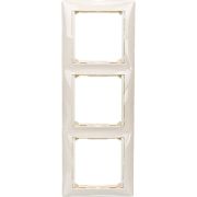 Рамка 3-м Valena горизонт. сл. кость IEK 774353