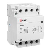 Контактор модульный КМ 63А 4NО 3 мод. 184-253В EKF km-3-63-40