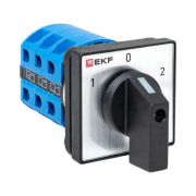 Переключатель кулачковый ПК-1-23 3П 25А «1-0-2» EKF pk-1-23-25