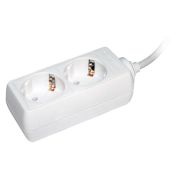 Удлинитель 2х3м с заземл. 16А IP20 У02 2P+PE 250В 3х1 IEK WYP10-16-02-03-Z-N