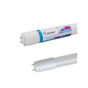 Лампа светодиодная 10Вт T8 линейная 4000К нейтр. бел. G13 220В 600мм glass КОСМОС Lksm_LED10wG13T840GL