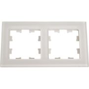 Рамка 2-м AtlasDesign Nature матов. стекло бел. SE ATN330102