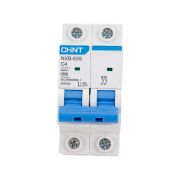 Выключатель автоматический модульный 2п C 4А 4.5кА NXB-63S (R) CHINT 296785