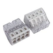 Клемма 8-и проводная 8х(0.5-2.5мм) для распред. коробки (с контактн. пастой «Alu-Plus») WAGO 2273-248