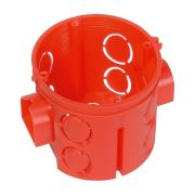 Коробка установочная СП углубленная 80-0510С безгалогенная (HF) 68х62 с саморезами Промрукав 80-0510С