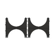 Кластер двойной для двустен. труб d110мм DKC 025112