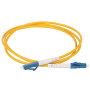 Патч-корд оптический коммутационный соединительный для одномодового кабеля (SM); 9/125 (OS2); LC/UPC-LC/UPC; одинарного исполнения (Simplex); LSZH (дл.1м) ITK FPC09-LCU-LCU-C1L-1M