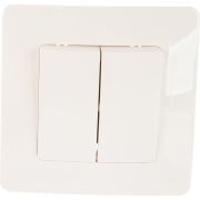 Выключатель 2-кл. СП Blanca 10А IP20 (сх. 5) 250В молочн. SE BLNVS010502