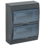 Корпус навесной ЩРН-П-24 Krepta 3 IP41 пластик. черн. IEK MKP12-N-24-41-K02